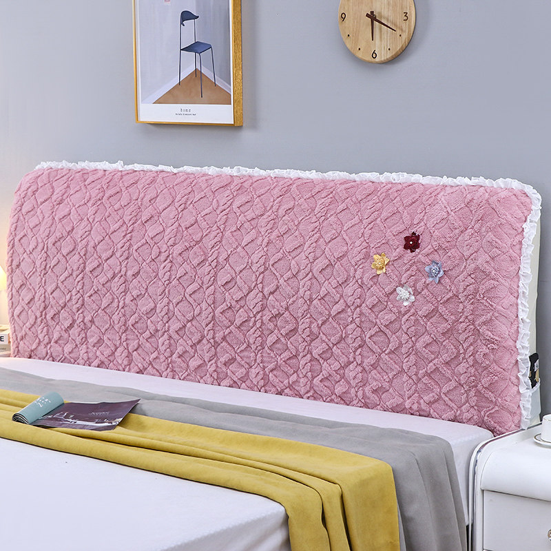 北欧风格全包软包床头罩套网红同款木床头公主风万能通用床靠背罩,淘宝优惠券,粉丝福利购,淘宝优惠卷
