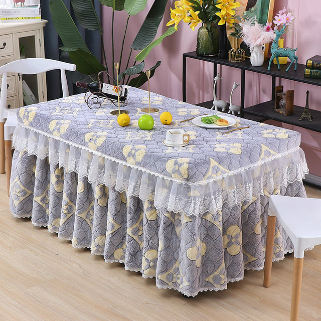 Si Qianqiu rectangular velvet thickened fire cover