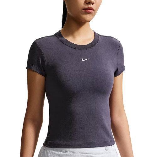 nike耐克夏季女子运动休闲圆领短袖T恤FV5509-014 - 图1