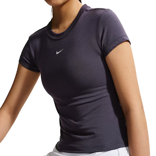 nike耐克夏季女子运动休闲圆领短袖T恤FV5509-014 - 图3