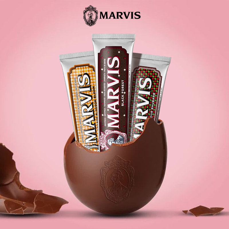 marvis玛尔仕浪漫特调75ml*3牙膏 MARVIS玛尔仕海外牙膏
