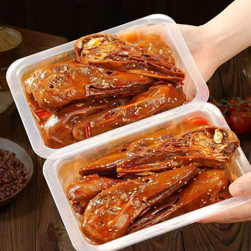 衢州风味香辣鸭头卤味开袋即食下酒菜鸭货解馋肉类小吃休闲熟食品