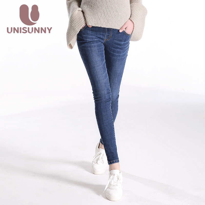 unisunny孕妇春秋外穿加绒打底裤 unisunny孕妇打底裤