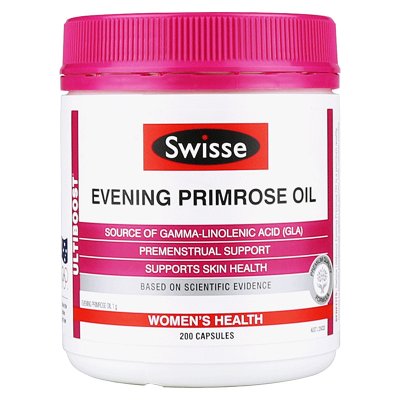 元宗园保健品海外专营店澳洲swisse月见草软油胶囊sw调节内分泌失调调理肌肤女性卵巢保养3