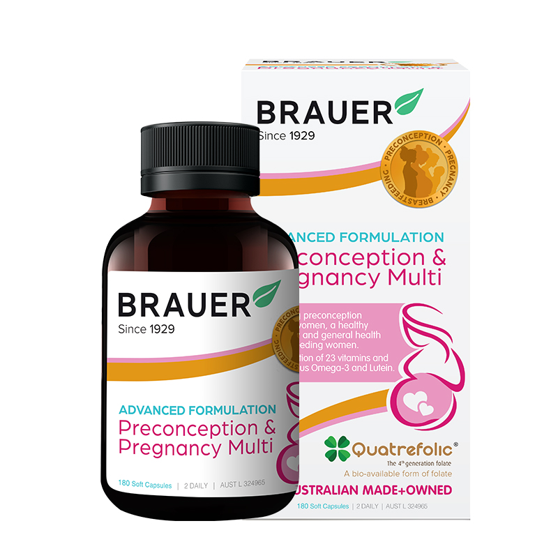 元宗园保健品海外专营店Brauer蓓澳儿女士孕期黄金营养素3