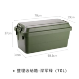 Японский импортный большой ящик для хранения, пластиковая коробка для хранения