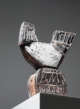 诧寂风样板房创意艺术陶瓷大花器