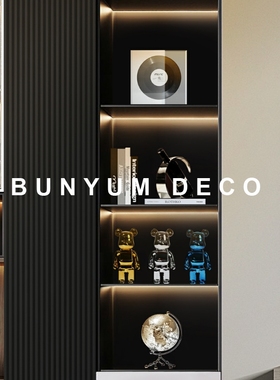 轻奢高档酒柜装饰品暴力熊摆件