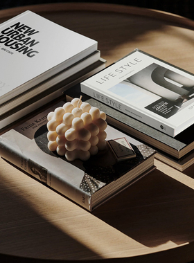 拍照仿真书道具书书架英文装饰品