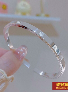 原创设计女银饰正生纯银纯银手镯