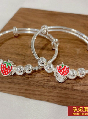 原创设计女银饰正生纯银纯银手镯