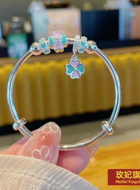 原创设计女银饰正生纯银纯银手镯