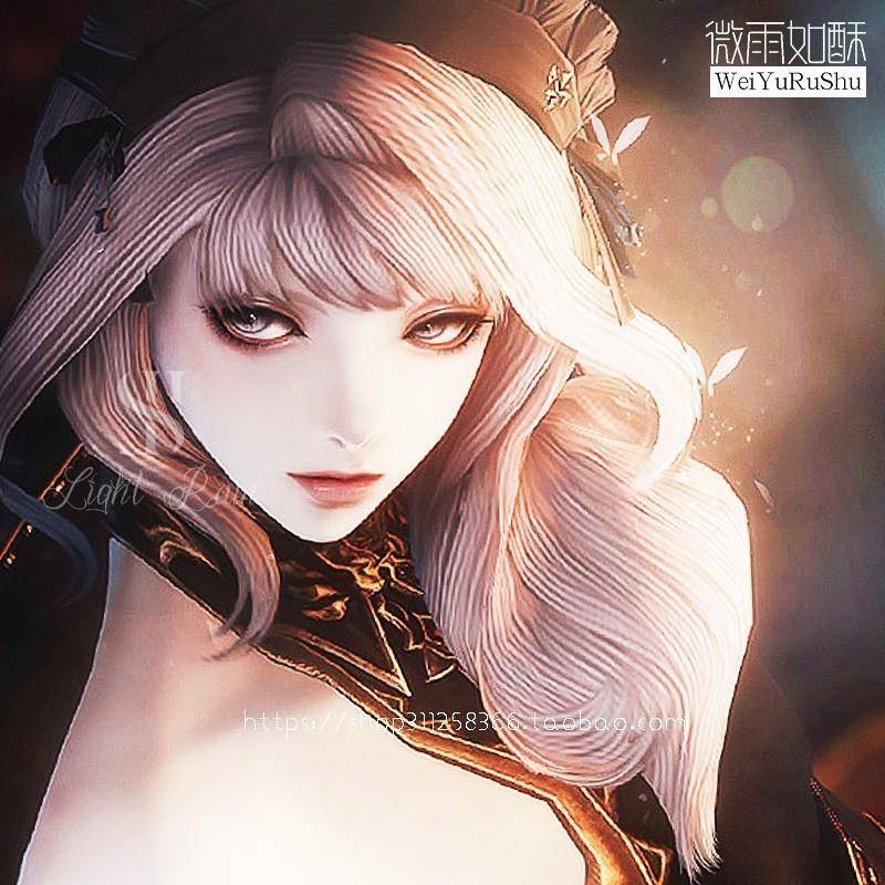 端游【福利价】ff14捏脸数据脸型兔兔娘维埃拉族性感冷清兔女捏脸 - 图0