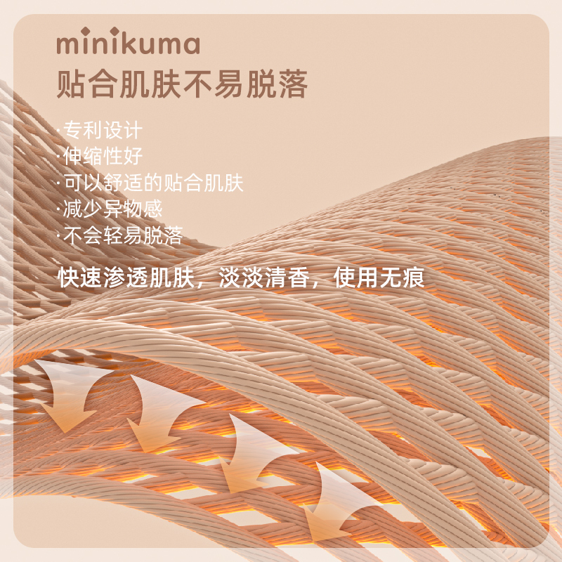日本MINIKUMA肌肉舒缓贴拉伤肩颈椎腰背膝盖酸痛膏药膏贴非久光贴