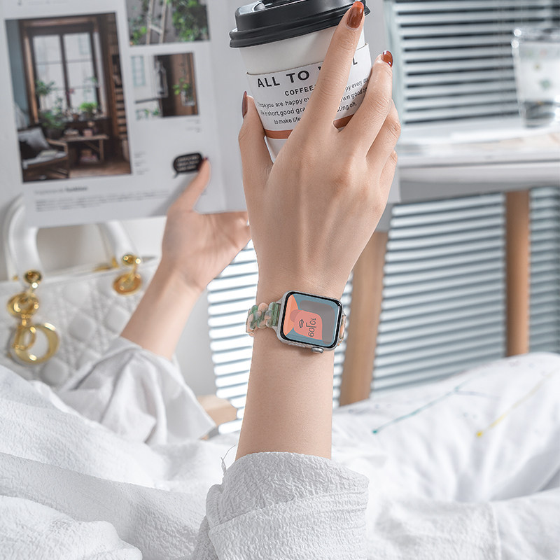 适用iwatch8表带苹果s8高级s7手表 匠戴智能手表手环表带/腕带