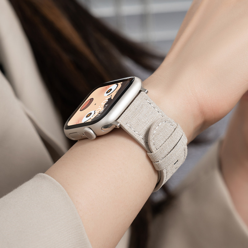 适用苹果s8手表applewatch8 s7表带 匠戴智能手表手环表带/腕带