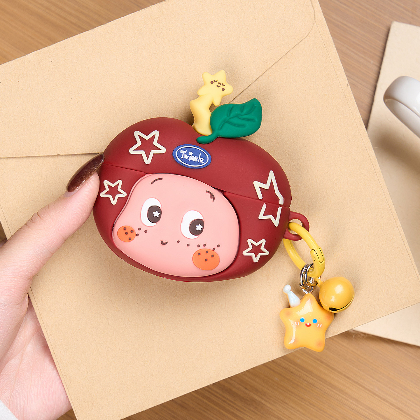 适用airpodspro3保护套硅胶卡通星星人苹果airpods4无线蓝牙耳机保护壳airpodspro2盒高级airpod4代降噪软壳,淘宝优惠券,粉丝福利购,淘宝优惠卷