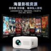 Ultra clear mini home projector 5G dormitory