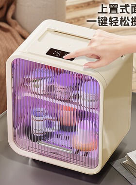小型消毒柜婴儿宝宝奶瓶餐具防尘收纳盒家用碗筷烘干加厚收纳柜