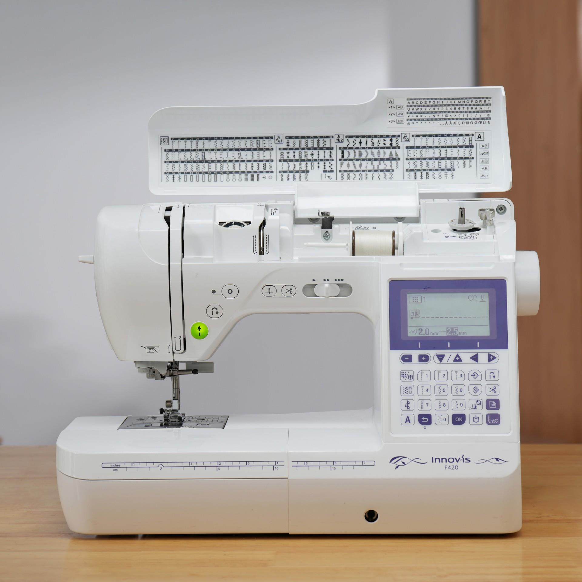 牌F420全自动家用缝纫机迷你小型便携电动智能缝纫机服装设备,淘宝优惠券,粉丝福利购,淘宝优惠卷