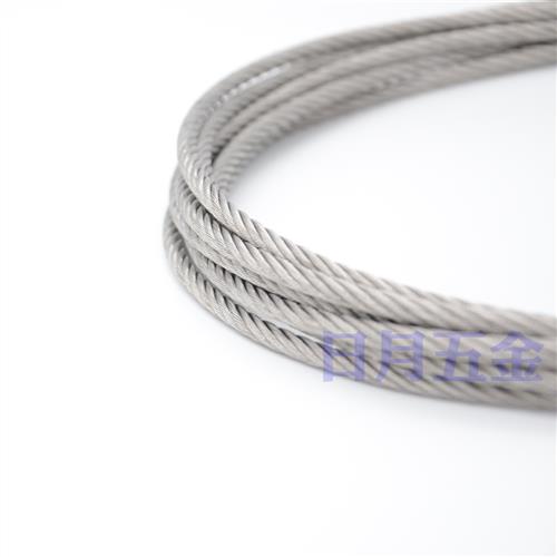 316不锈钢软细钢丝绳晾衣架绳M0.8 1 1.2 1.5 2 3 4 5 6 8 10mm粗 - 图0