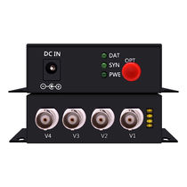 Hui Gu coaxial high-definition video optical transmitter and receiver Dahua CVI Haikang TVI Xiongmai AHD analogue monitor optical transmitter and receiver 1