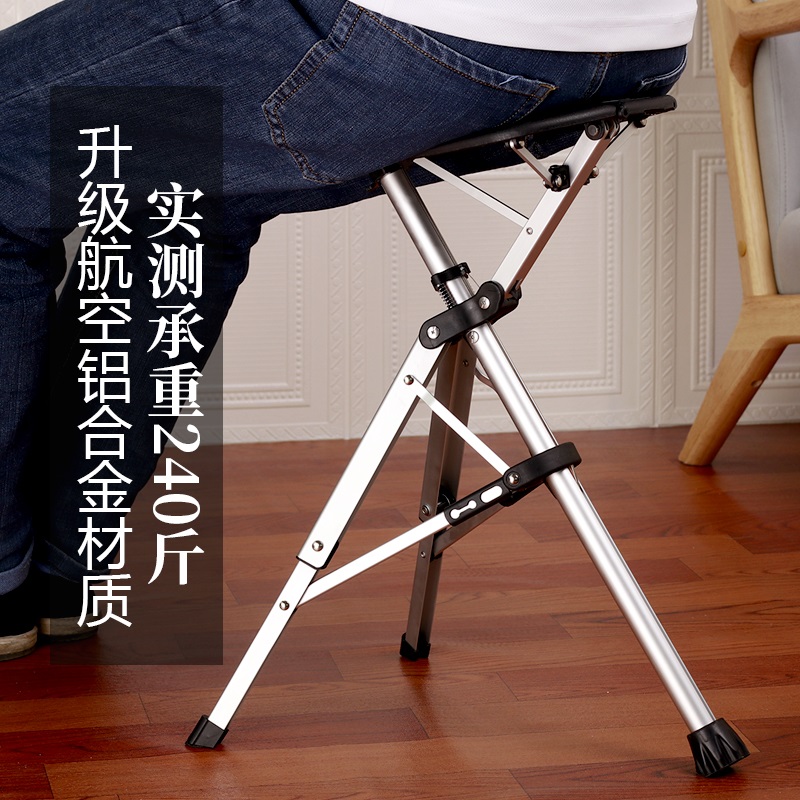 老人拐杖椅子两用多功能折叠凳子便携助步器可坐老年人带凳的拐杖-图2