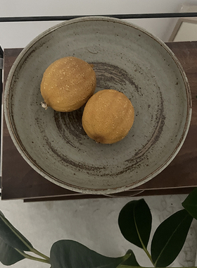 青陶！诧寂风氛围装饰小盘