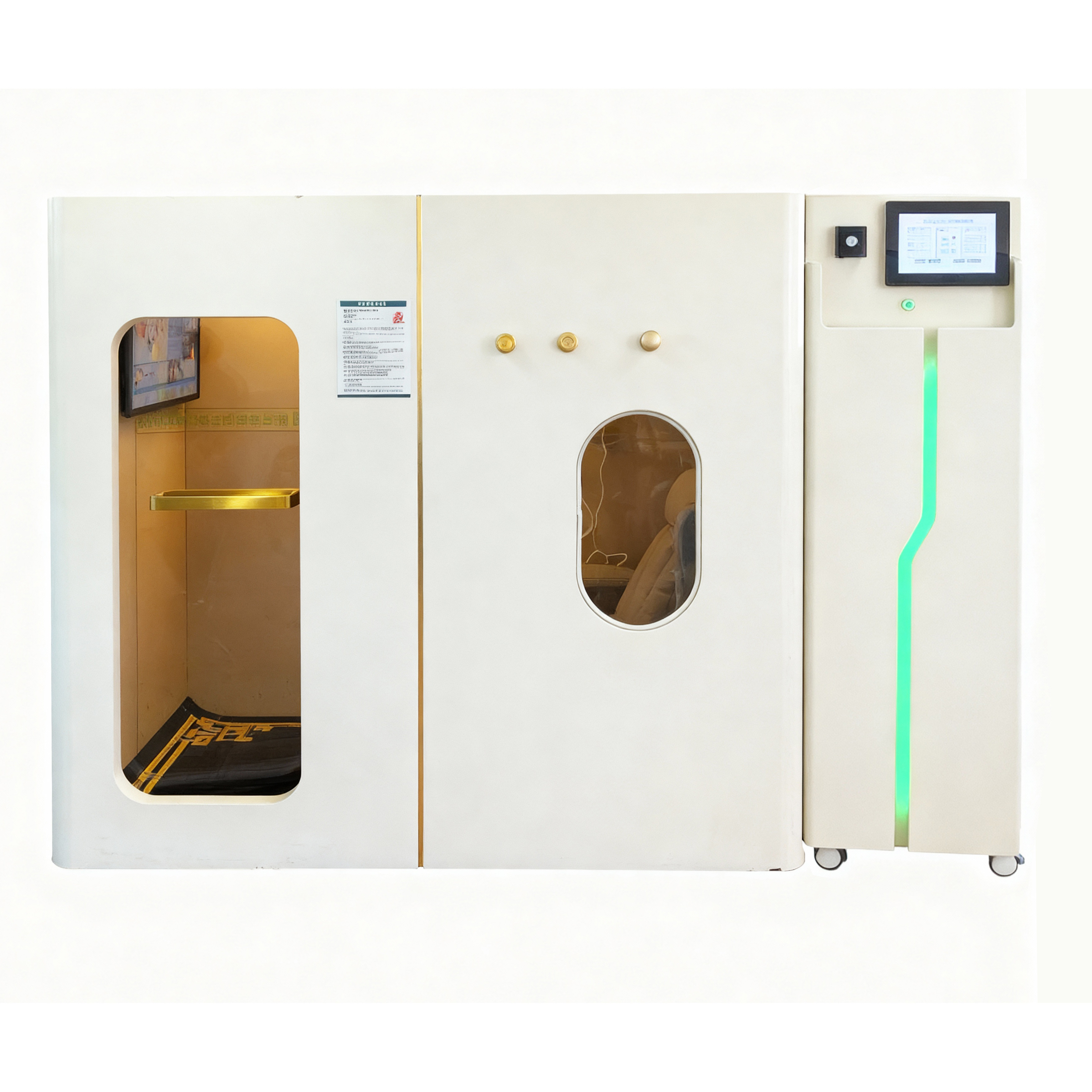 Micro-hyperbaric oxygen chamber, household and commercial health box type physiotherapy and health care cabin, luxury smart oxygen chamber, source factory