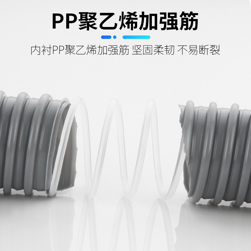 厨房水槽下水管防反臭排水管单槽洗菜盆洗碗池拖把池软管下水配件,淘宝优惠券,粉丝福利购,淘宝优惠卷