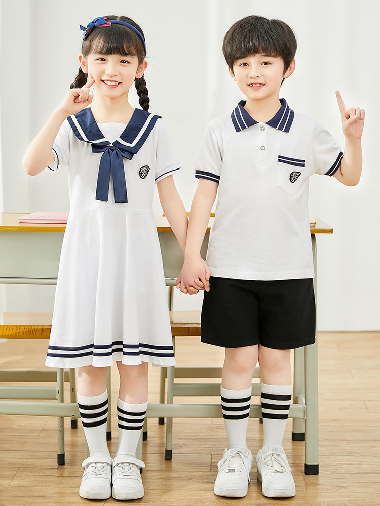 六一儿童合唱服演出服幼儿园班服中小学生校服学院风朗诵表演服装