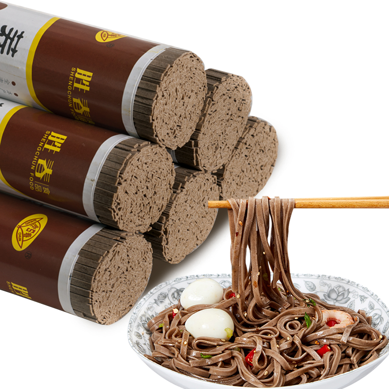 0 Fat Unsalted Whole Wheat Buckwheat Noodles