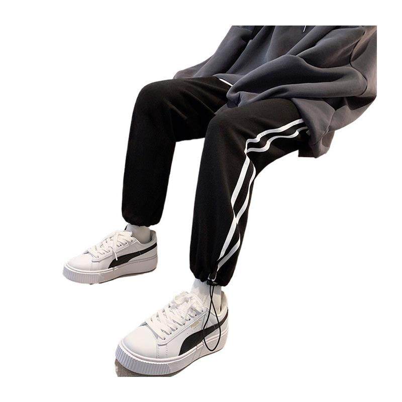 2025新款运动裤子女韩版宽松束脚春秋款显瘦潮流百搭外穿休闲卫裤,淘宝优惠券,粉丝福利购,淘宝优惠卷