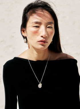 ZIXIU子休 26AW 人木星-硬币项链 老虎上上山 买手店