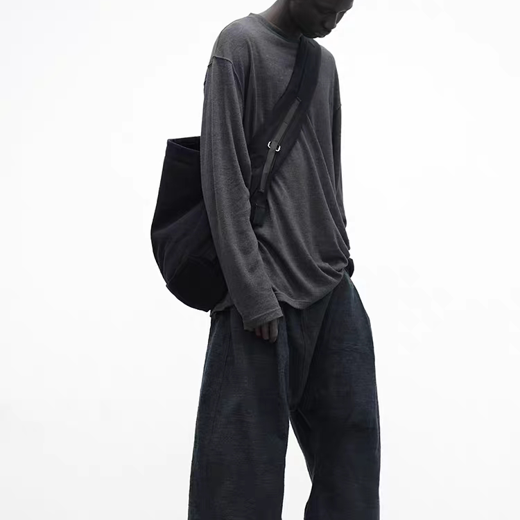 ATTEMPT 25AW 图形贴布长袖T恤 老虎上上山 买手店 - 图2