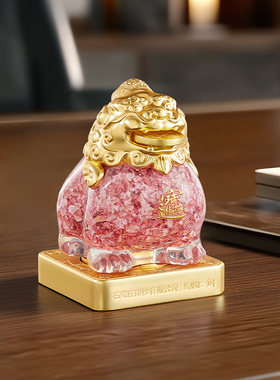 朱炳仁铜招财小貔貅碎钞摆件耀耀桌面办公室装饰解压生日开业礼物