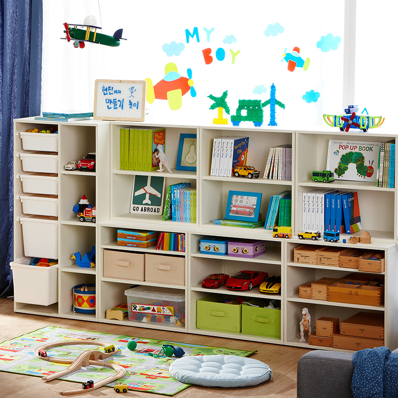 hanssem汉森家居儿童书柜韩国进口原装家用现代蒙氏学习收纳柜,淘宝优惠券,粉丝福利购,淘宝优惠卷