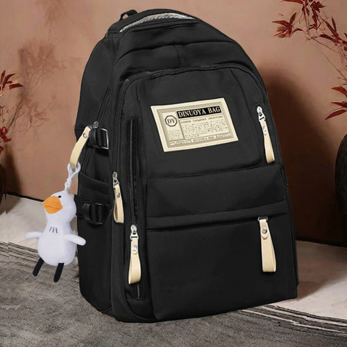 2025新款男生大容量书包三到六年级男童小学生初中高中生双肩背包 - 图0