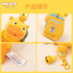 ຂອງແທ້ Capybara Lulu Plush Doll Pendant School Bag Keychain Pendant Doll Peripheral Birthday Gift for Girls
