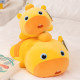 Capybara Lulu ນອນຢູ່ໃນທ່າທີ່ໂງ່