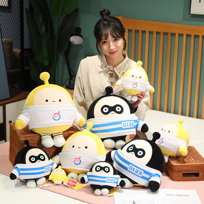  喜感熊毛绒布艺类玩具