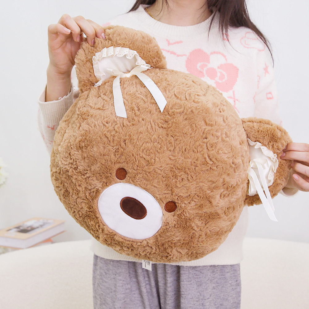 可爱小熊抱枕沙发抱睡公仔坐垫泰迪熊毛绒玩偶床头靠枕女生日礼物,淘宝优惠券,粉丝福利购,淘宝优惠卷
