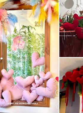 圣诞节装饰心形挂件爱心