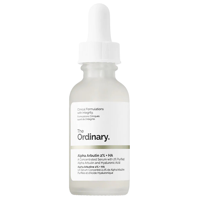 the ordinary2%HA熊果苷面部精华亮白淡痘印透明质酸补水提亮肤色 - 图0