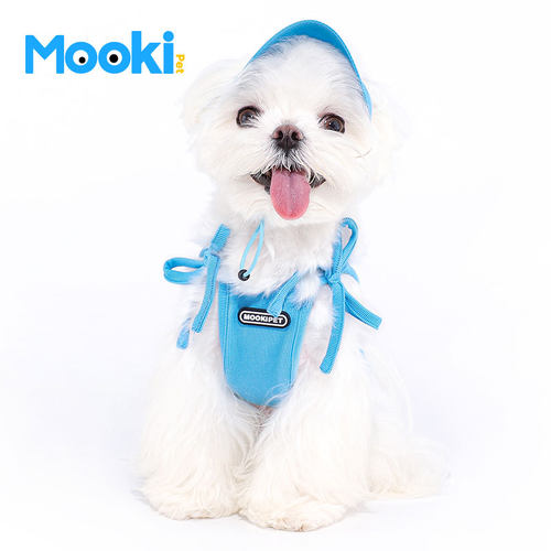 mookipet宠物狗狗秋季衣服新款背心小型犬比熊泰迪西高地吊带防晒 - 图0