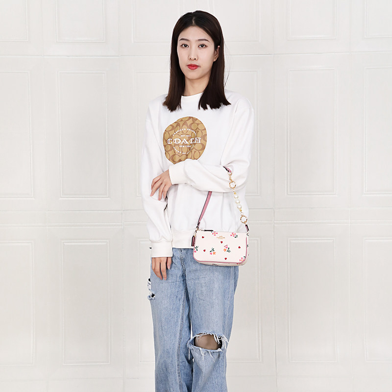 【品牌授权】coach /蔻驰印花单肩包 御恒通国际箱包海外女士包袋