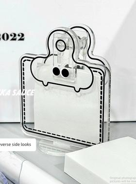 高看简单日历丙烯酸桌面日历装饰可爱的记事板高中和高考学生