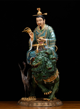 台湾纯铜太乙救苦天尊神像