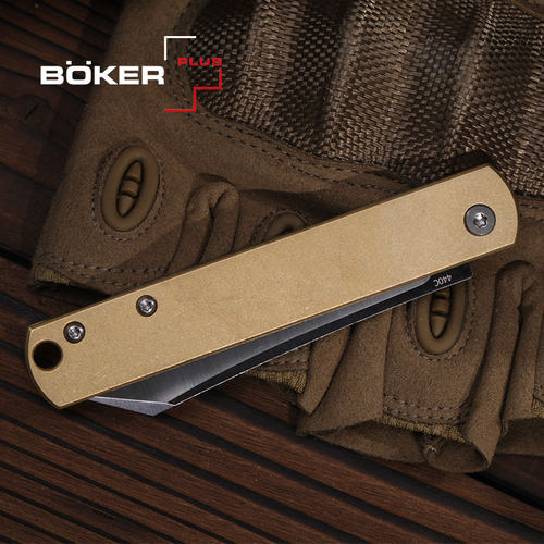 德国进口博克boker户外随身便携口袋刀锋利水果刀不锈钢小开箱刀 - 图3