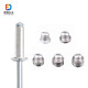 FADE open-end round head aluminum core rivet